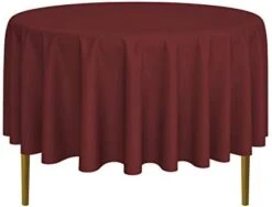 - 10 Premium 108" Round Tablecloths For Wedding/Banquet/Restaurant - Polyester Fabric Table Cloths - White 20 - 10 Premium 108" Round Tablecloths For Wedding/Banquet/Restaurant - Polyester Fabric Table Cloths - White -Peugeot Shop 31YEvYhWQXL. AC