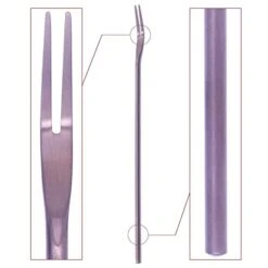 Pickle Fork, 304 Stainless Steel Appetizer Forks, 8.58" Fruit Fork, Long Handle Salad Forks, Portable Cocktail Forks, Dessert Fork, Olive Fork, Pickle Grabber -Peugeot Shop 31YVTXU7jlL