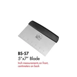 BS-57 Bench Scraper, 5 X 7 Inch -Peugeot Shop 31Yas13yGiL