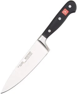 Wüsthof Usthof Classic Chef's Knife: 6", 6 IN, Black -Peugeot Shop 31YniZGGdbL. AC