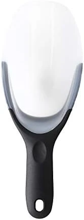 Magnetic Ice Scoop, Contoured Translucent Flexi-Plastic With Soft Grip Handle For Ice, Flour, Rice, Popcorn, Pet Food, Black 9 Magnetic Ice Scoop, Contoured Translucent Flexi-Plastic With Soft Grip Handle For Ice, Flour, Rice, Popcorn, Pet Food, Black - Image 9