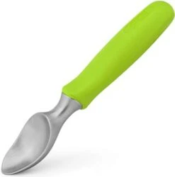 Ice Cream Scoop With Chisel-Shaped Tip, Non-Slip Easy To Grip Handle, Solid Stainless Steel For Hard Or Soft Ice Cream - Dishwasher Safe. (Blue) -Peugeot Shop 31ZkeleBMrL. AC