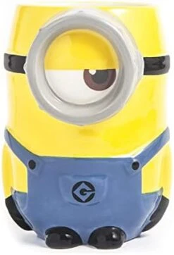 Picable Collectible Keepsake Tea Hot DrinksBob Unique 3D Sculpted Ceramic Coffee Mug, 1 Count (Pack Of 1), Bob The Minion -Peugeot Shop 31ZmPvH47jL. AC