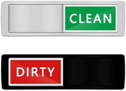IHUUU 1 Pack Dishwasher Magnet Clean Dirty Sign,Non-Scratching Strong Clean Dirty Magnet With Clear Colored Text For Dishwasher,Kitchen -Peugeot Shop 31a2V0fIxEL. AC