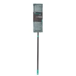 Super-Absorbent Microfibre Extendable Flat Floor Mop, Grey/Turquoise,