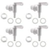 4 Pack Bottling Bucket Plastic Spigot, Replacement Spigot For Beer Or Soda Homebrewing