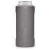 BrüMate Hopsulator Juggernaut Can Cooler Insulated For 24oz  / 25oz Cans | Can Coozie Insulated Stainless Steel Drink Holder For Beer, Tea, And Energy Drinks (Matte Gray)