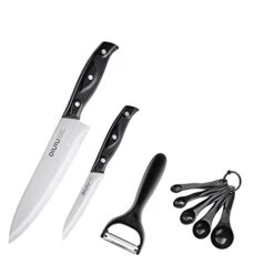 Chef Knife, 8 PCS Kitchen Knife, Preium Stainless Steel Knife Set, Chef Knife Set With Accessories