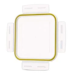 Biokips Sandwich Containers (Set Of 3) – Airtight Food Storage Containers – BPA-Free Lunch Containers For Adults & Kids W/ Locking Lids – Microwave & Dishwasher Safe Sandwich Box Container Set