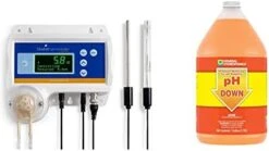 Bluelab CONTPH PH Controller With Monitoring And Dosing In Water Digital Meter For Hydroponic System, 1, White & General Hydroponics PH Down Liquid Premium Buffering For Stability, 1-Gallon -Peugeot Shop 31bkFAXhnL. AC