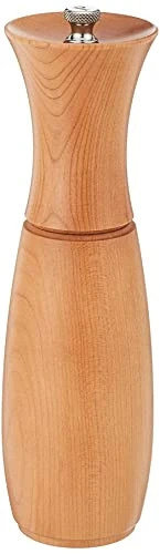 ' Mill Border Grill Pepper Mill, Cherry - 8 Inch, Adjustable Coarseness Fine To Coarse, MADE IN U.S.A.