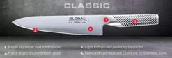 Global G-4, Classic 7 Inch Knife, Stainless Steel Oriental Chef's, 7", Stainles Steel 9 Global G-4, Classic 7 Inch Knife, Stainless Steel Oriental Chef's, 7", Stainles Steel -Peugeot Shop 31c5suCW2cL 1