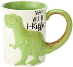 Enesco Our Name Is Mud “Tea Rex” Stoneware Coffee, 16 Oz. Sculpted Mug, Green,6000549 -Peugeot Shop 31c6Q V0vDL. AC