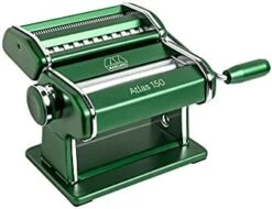Marcato Atlas 150 Machine, Made In Italy, Red, Includes Pasta Cutter, Hand Crank, And Instructions -Peugeot Shop 31cOUrbA5CS. AC