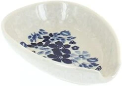 Ish Pottery Sage Floral Small Spoon Rest -Peugeot Shop 31cTh0kpQVL. AC