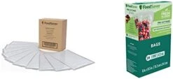 FoodSaver OodSaver 1-Quart Vacuum Sealer, Bags, 90 Count | BPA-Free, Commercial Grade For Food Storage And Sous Vide -Peugeot Shop 31clt4XBG9L. AC
