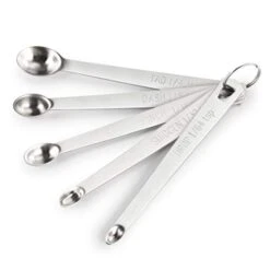 42924 Stainless Steel Measuring Spoons Set, Mini