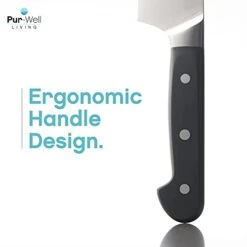 Chef Knife Classic 8in Professional Chefs Knife (Made With German Stainless Steel) Elite Multi-purpose Full-size 8-inch Chef’s Knife -Peugeot Shop 31cuxckcV3S