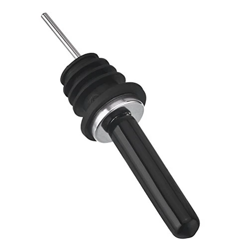 EBoot Black Rubber Pourer Cap Liquor Bottle Pourer Cover Dispenser Spout Dust Covers (48) 5 EBoot Black Rubber Pourer Cap Liquor Bottle Pourer Cover Dispenser Spout Dust Covers (48) - Image 5