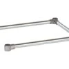 Open Base Work Table Bracing - 24 X 36 Inch Table Stabilizing Leg Cross Braces - Fits Commercial Food Prep Stainless Steel Or Maple Wood Worktable By DuraSteel