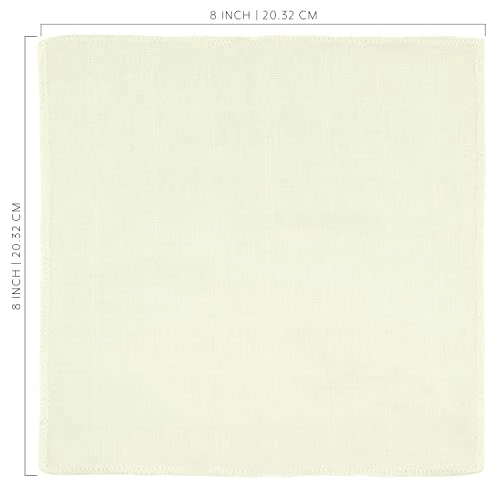 Kombucha Jar Cloth Covers (4-Pack); Unbleached Muslin Cloth Covers With Rubber Bands, Custom Size For Kombucha Jars 3 Kombucha Jar Cloth Covers (4-Pack); Unbleached Muslin Cloth Covers With Rubber Bands, Custom Size For Kombucha Jars - Image 3