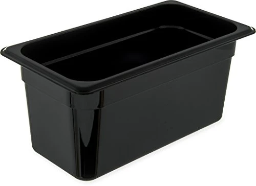 Carlisle FoodService Products 3086003 StorPlus High Heat Food Pan, 2.5" Deep, Third Size, Black, 1/3 Size (Pack Of 6) 13 Carlisle FoodService Products 3086003 StorPlus High Heat Food Pan, 2.5" Deep, Third Size, Black, 1/3 Size (Pack Of 6) - Image 13