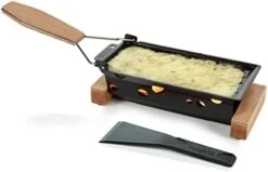 Oska Raclette Grilling Set Milano - Partyclette To Go Set - Suitable For Cheese, Meat, Fish, And Vegetables - Portable Non-Stick - Temperature Control And Dishwasher Safe -Peugeot Shop 31exnZdSl2L. AC