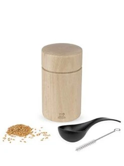 Peugeot Naka Flax Seed Mill, 11 Cm-4.3 In, Natural