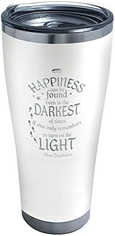 Tervis Harry Potter Happiness Quote Engraved Triple Walled Insulated Tumbler Travel Cup Keeps Drinks Cold & Hot, 30oz Legacy, Glacier White 8 Tervis Harry Potter Happiness Quote Engraved Triple Walled Insulated Tumbler Travel Cup Keeps Drinks Cold & Hot, 30oz Legacy, Glacier White - Image 8