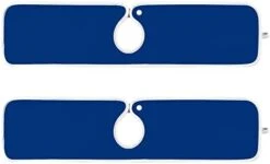 Beige Kitchen Faucet Absorbent Mat Sink Splash Guard Faucet Handle Drip Catcher Mat Fast Drying Water Splash Mats Countertop Pad 2pcs -Peugeot Shop 31fnAtd0vSL. AC