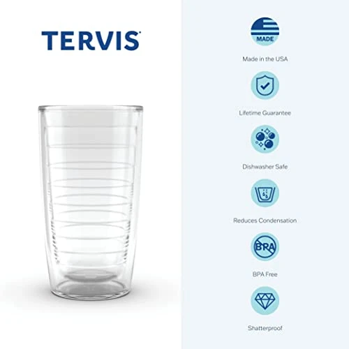 Tervis Made In USA Double Walled Trailer Bears Insulated Tumbler Cup Keeps Drinks Cold & Hot, 16oz, Clear 2 Tervis Made In USA Double Walled Trailer Bears Insulated Tumbler Cup Keeps Drinks Cold & Hot, 16oz, Clear - Image 2