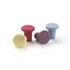 B229 Silicone Wine Bottle Stoppers, Set Of 4, Assorted