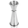 Japanese Jigger 2 Oz 1 Oz - MOSEHOOT Jigger For Bartending, Stainless Steel Bar Alcohol Measuring Tools - Silver