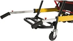 BMINK Manual Stair Chair, Portable Folding Stair Chair Emergency Evacuation Medical Lift Chair - 4 Wheels Light Weight Ambulance Medical Lift Stair Chair -Peugeot Shop 31gyQ6iEuJL