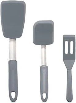 Silicone Spurtle Set, Silicone Spatula Set, Heat Resistant Cooking Utensil For Nonstick Cookware, Serving，Baking, Whisking, Smashing, Scooping, Spreading, 4 Piece -Peugeot Shop 31h45oPpXS. AC