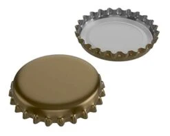 140 Count Beer Bottle Caps Oxygen Absorbing Crowns, Ideal For HomeBrew, 5 Assorted Colors