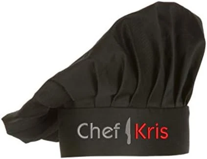 Embroidered Chef Hat With Custom Name A Great Gift Adult Premium Quality 6 Embroidered Chef Hat With Custom Name A Great Gift Adult Premium Quality - Image 6