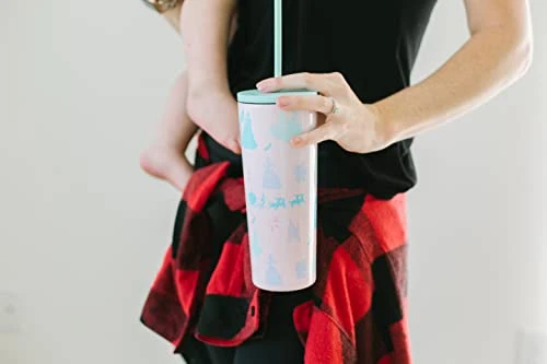 Disney Character Insulated Tumbler Cup With Flip Lid And Straw Lid | Reusable Stainless Steel Water Bottle Iced Coffee Travel Mug | Classic Collection | 16oz Minnie Mouse On Blush 4 Disney Character Insulated Tumbler Cup With Flip Lid And Straw Lid | Reusable Stainless Steel Water Bottle Iced Coffee Travel Mug | Classic Collection | 16oz Minnie Mouse On Blush - Image 4