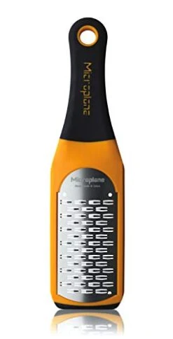 Microplane Artisan Series Cheese Grater And Zester (Ribbon, Yellow)