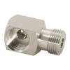 -D1514 Keg Coupler - Low Profile Elbow Bend