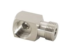 -D1514 Keg Coupler - Low Profile Elbow Bend