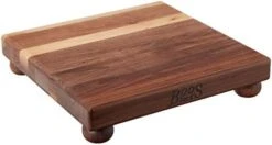 Lock B12S Maple Wood Edge Grain Cutting Board With Feet, 12 Inches Square, 1.5 Inches Thick -Peugeot Shop 31hgSr82TxL. AC