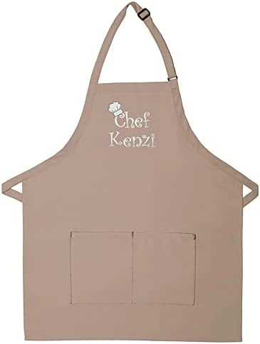 THE APRONPLACE Personalized Embroidered Chef Any Name Adult Apron 7 THE APRONPLACE Personalized Embroidered Chef Any Name Adult Apron - Image 7
