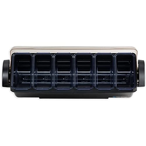 The Dome Garnish Center, 10 Piece - 3 Quart Capacity, 22" L X 7-1/2" W X 8-1/2" H 2 The Dome Garnish Center, 10 Piece - 3 Quart Capacity, 22" L X 7-1/2" W X 8-1/2" H - Image 2