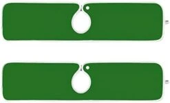 Beige Kitchen Faucet Absorbent Mat Sink Splash Guard Faucet Handle Drip Catcher Mat Fast Drying Water Splash Mats Countertop Pad 2pcs -Peugeot Shop 31iLCU8xBDL. AC