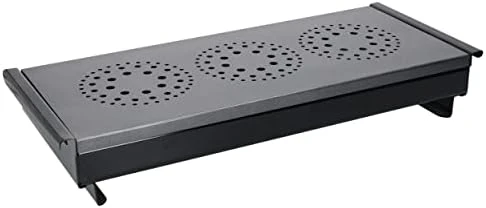 Professional Triple Table-Top Tea Light Food/Plate Warmer, Small (4-5 Inches), Black/Grey 8 Professional Triple Table-Top Tea Light Food/Plate Warmer, Small (4-5 Inches), Black/Grey - Image 8