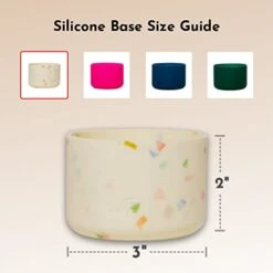 Protective Silicone Sleeve Base For Glass Refillable Bottle, Non- Slip, Durable & Multi Use Accessory, Single (Silicone Base Only, Terrazzo) 17 Protective Silicone Sleeve Base For Glass Refillable Bottle, Non- Slip, Durable & Multi Use Accessory, Single (Silicone Base Only, Terrazzo) -Peugeot Shop 31jR1DmMskL