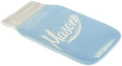 Red Ceramic Mason Jar Spoon Rest - Dining Table Serving Or Stove Top Cooking Utensil Holder - Retro, Rustic, Vintage Farmhouse Kitchen Decor - Dishwasher & Microwave Safe -Peugeot Shop 31jXx0laRSL. AC