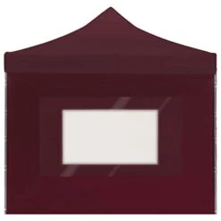 VidaXL Professional Folding Party Tent With Walls Aluminium 236.2"x118.1" Wine Red -Peugeot Shop 31jcI0UZnyL