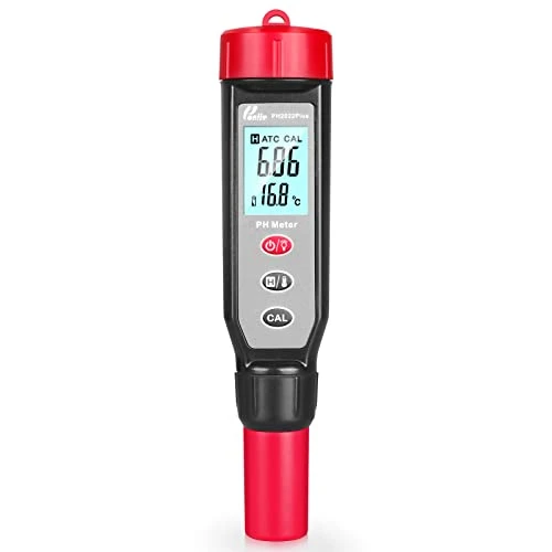 Poniie PH2022Plus Waterproof Digital PH Meter For Water Hydroponics Food Brewing W/Portable Toolkit Combo, 0.01 Resolution 1 Poniie PH2022Plus Waterproof Digital PH Meter For Water Hydroponics Food Brewing W/Portable Toolkit Combo, 0.01 Resolution